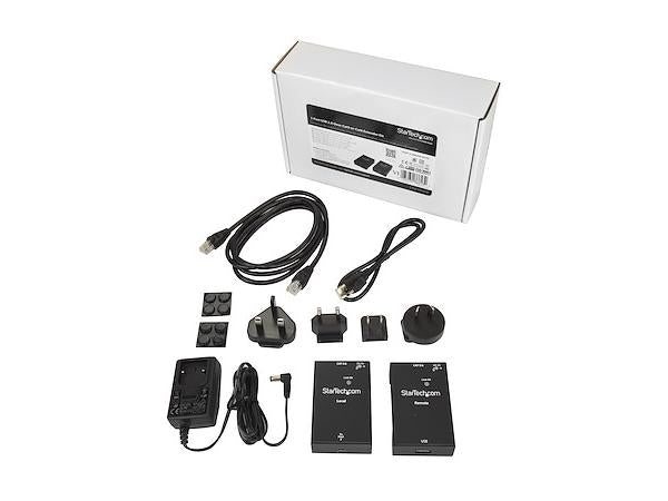 Startech.Com Usb 2.0 Extender Over Cat5E/Cat6 Cable (Rj45), Up To