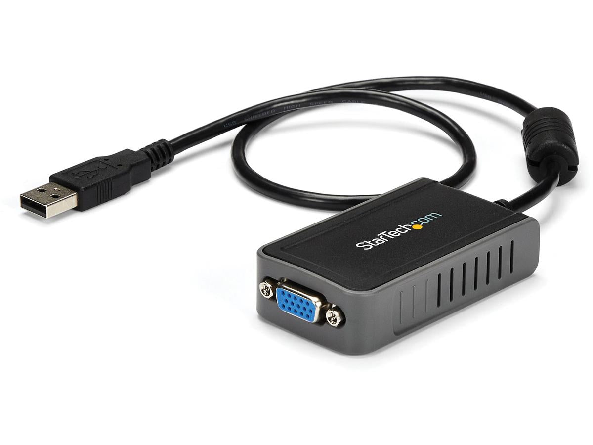 Adaptador USB 2.0 a VGA, convertidor de monitor USB a VGA para Windows.