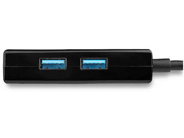 Concentrador USB 3.0 de 2 puertos con Ethernet Startech.Com - USB 3.0 x 2 - Giga