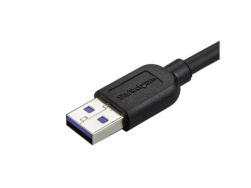 Cable Micro USB 3.0 Delgado Startech.Com de 2 m y 1,8 m M/M - Ángulo Recto