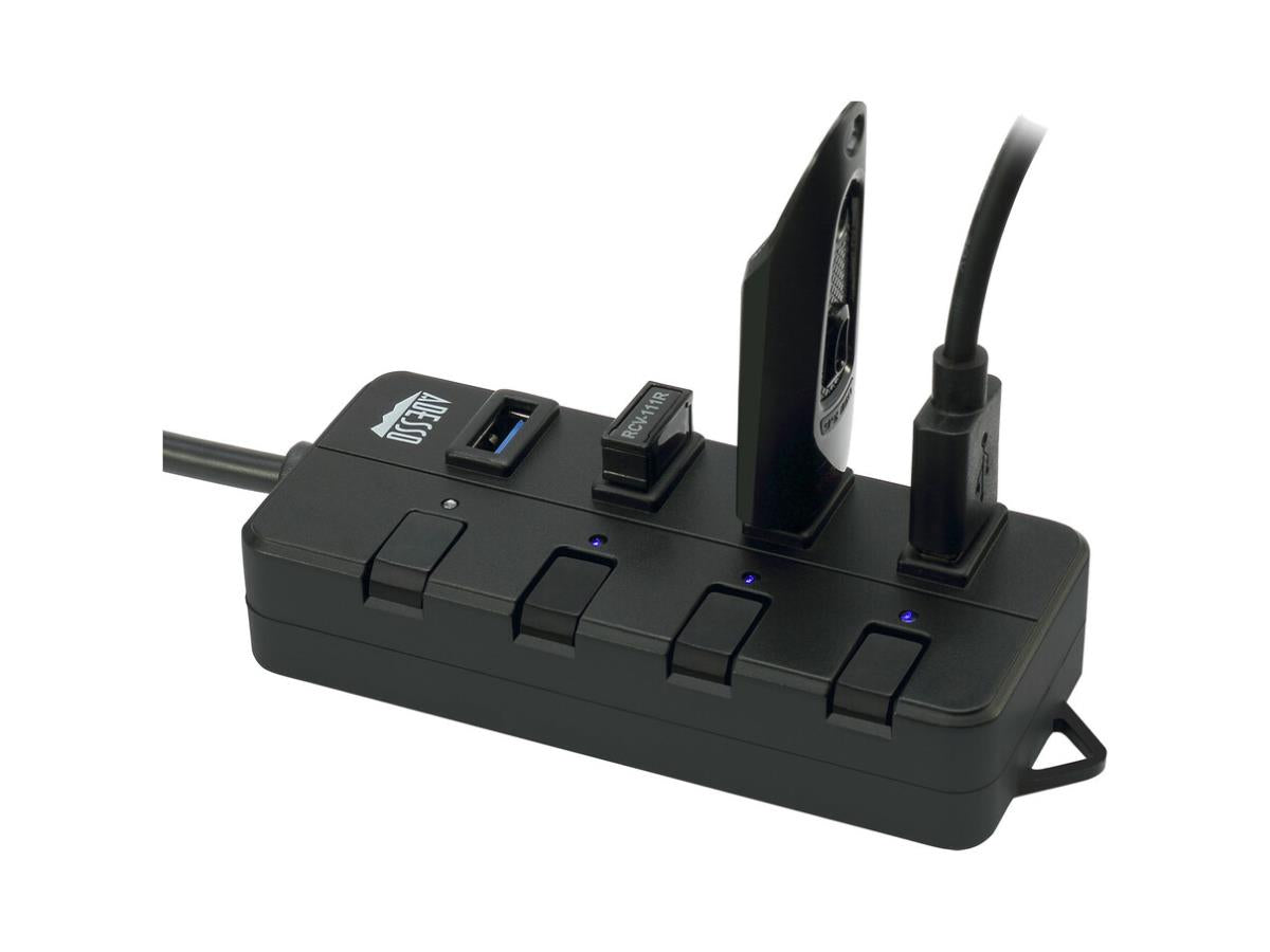 4 Ports Usb 3.0 Hub Up To 4 Devices