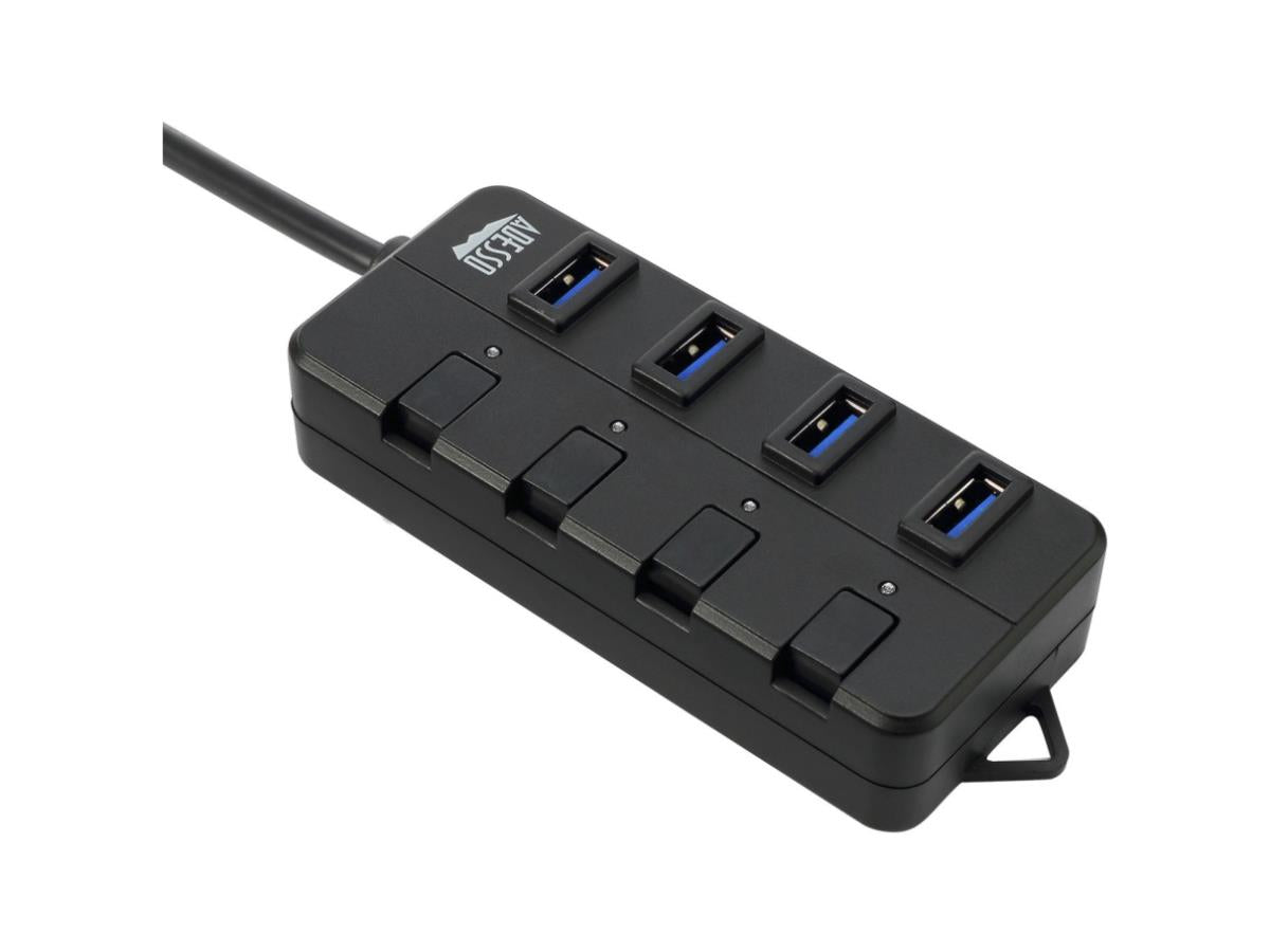 4 Ports Usb 3.0 Hub Up To 4 Devices