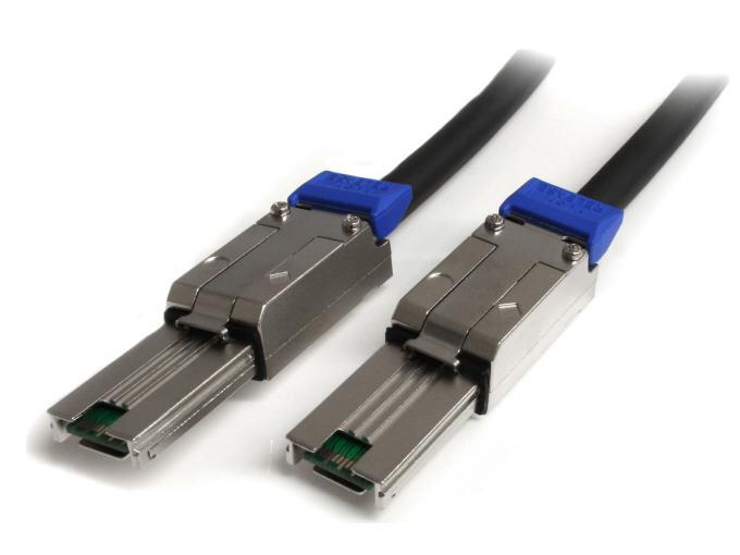 Cable externo mini SAS de 3 m de Startech.Com - SCSI SFF con conexión en serie