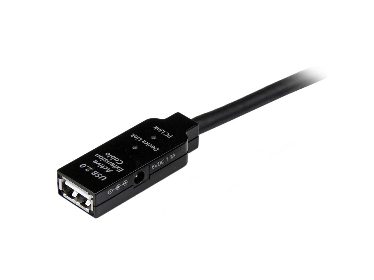 Cable de extensión USB 2.0 activo Startech.Com de 15 m - Macho/Hembra - 15 metros U
