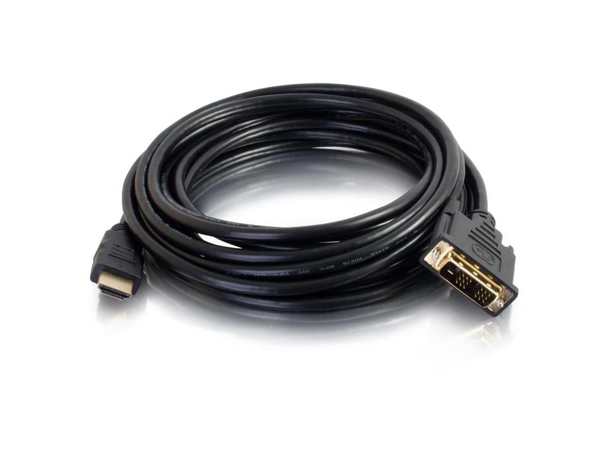 Câble HDMI vers DVI C2G 2 m (6 pi) - Adaptateur HDMI vers DVI-D - 108