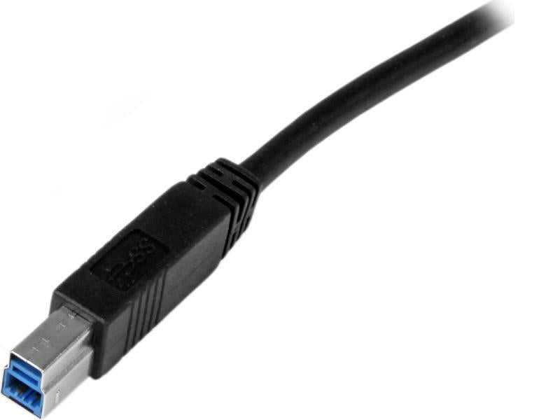 Cable USB 3.0 A a B de supervelocidad certificado de Startech.Com de 2 m y 6 pies