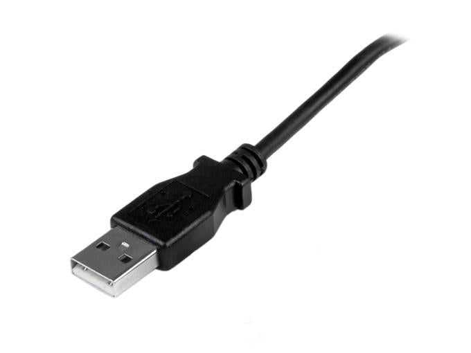 Cable Micro USB Startech.Com de 2 m (A a Micro B en ángulo ascendente)