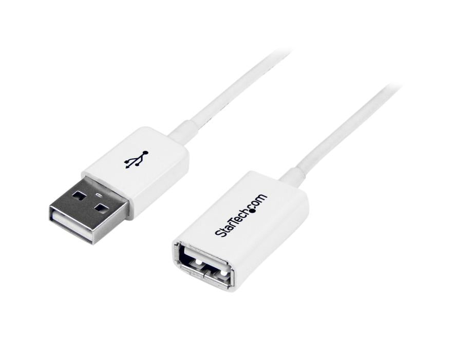 Câble d'extension USB 2.0 Startech.Com (1 m) blanc - A vers A - USB