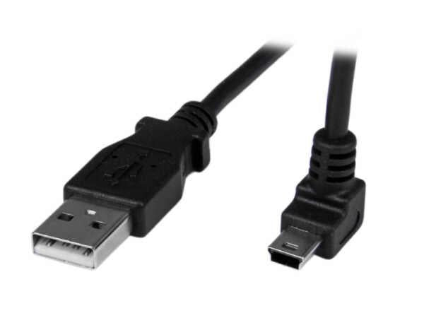 Cable mini USB Startech.Com de 1 m (A a mini B en ángulo ascendente)
