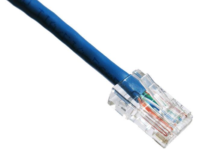 Cable de conexión Axiom Cat5E de 350 MHz, 4,2 m, sin funda (azul)
