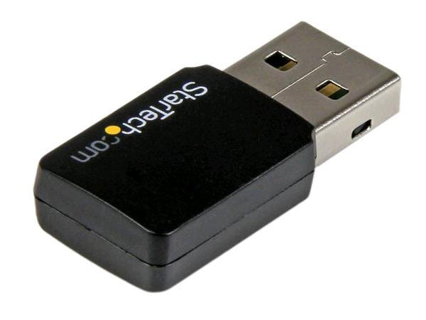 Adaptador de red inalámbrico USB 2.0 Ac600 Mini de doble banda Startech.Com
