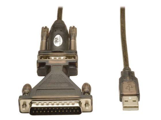 Eaton Tripp Lite Series 5Ft Usb To Serial Adapter Cable Usb-A To D