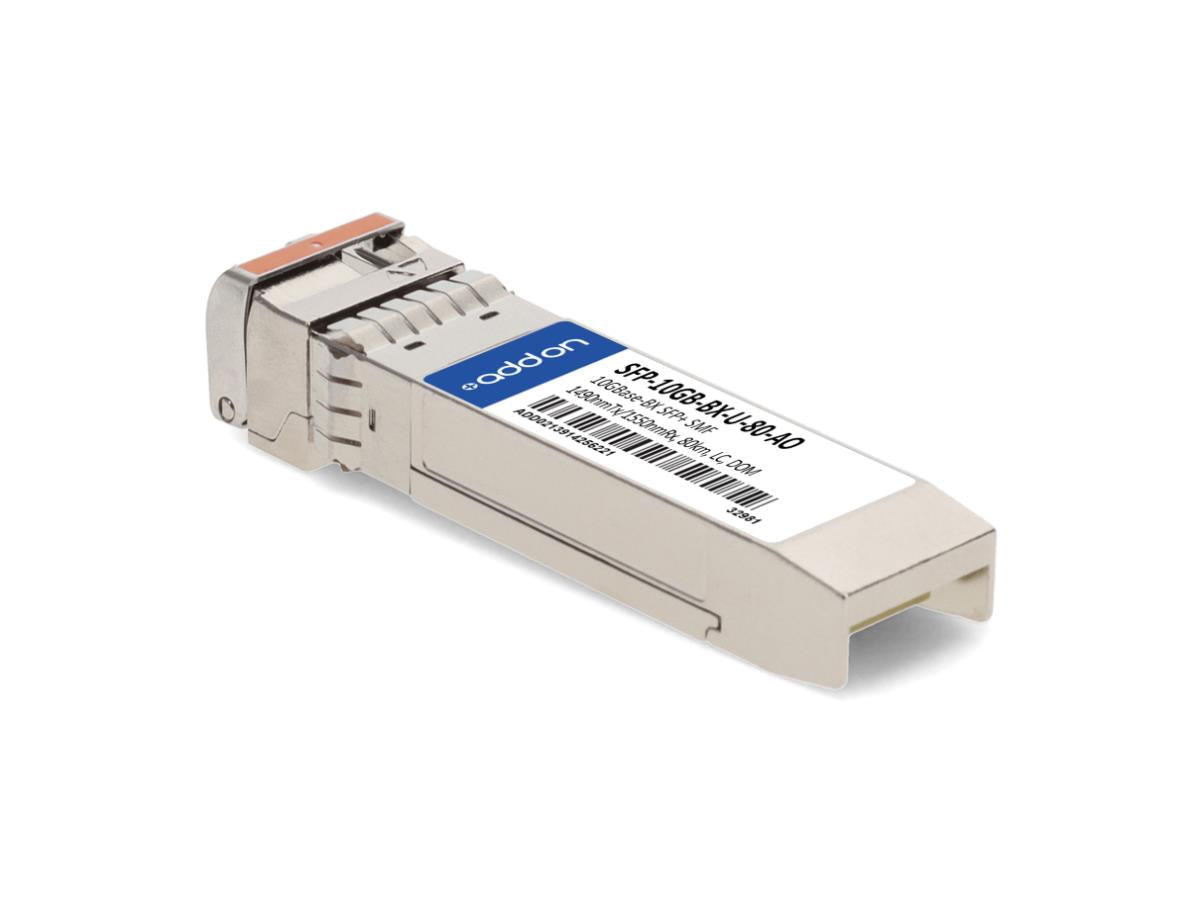 Add-On Msa & Taa Comp 10G-Bx 80Km Sfp+ Lc Xcvr