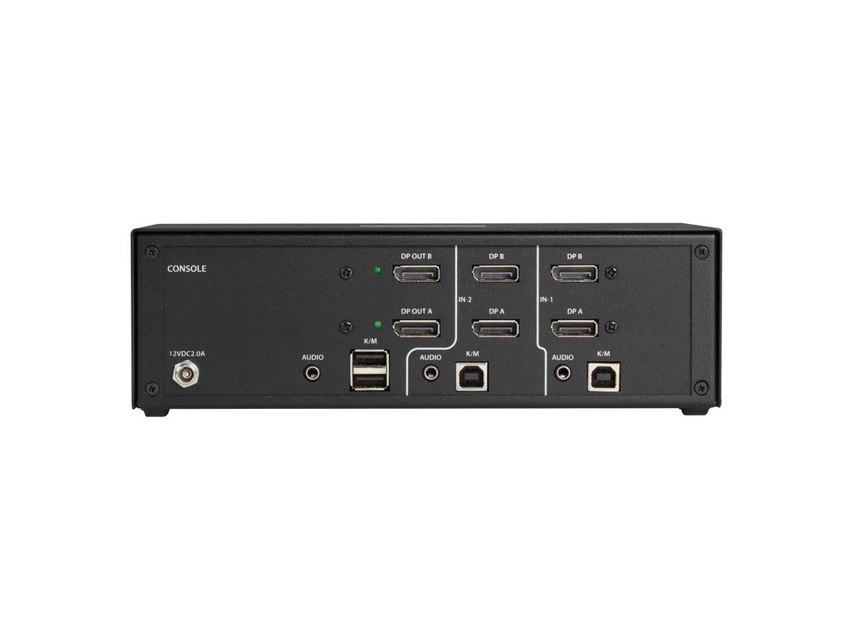 Black Box Corp Niap 3.0 Dual-Head, Displayport, 4K, 2-P