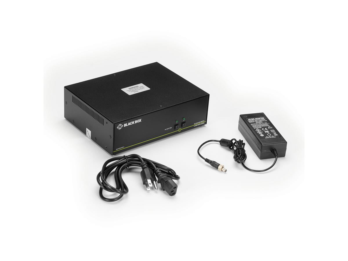 Black Box Corp Niap 3.0 Dual-Head, Displayport, 4K, 2-P