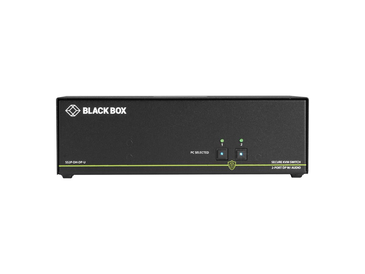 Black Box Corp Niap 3.0 Dual-Head, Displayport, 4K, 2-P