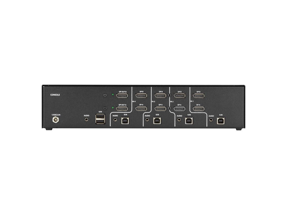 Black Box Corp Niap 3.0 Dual-Head, Displayport, 4K, 4-P