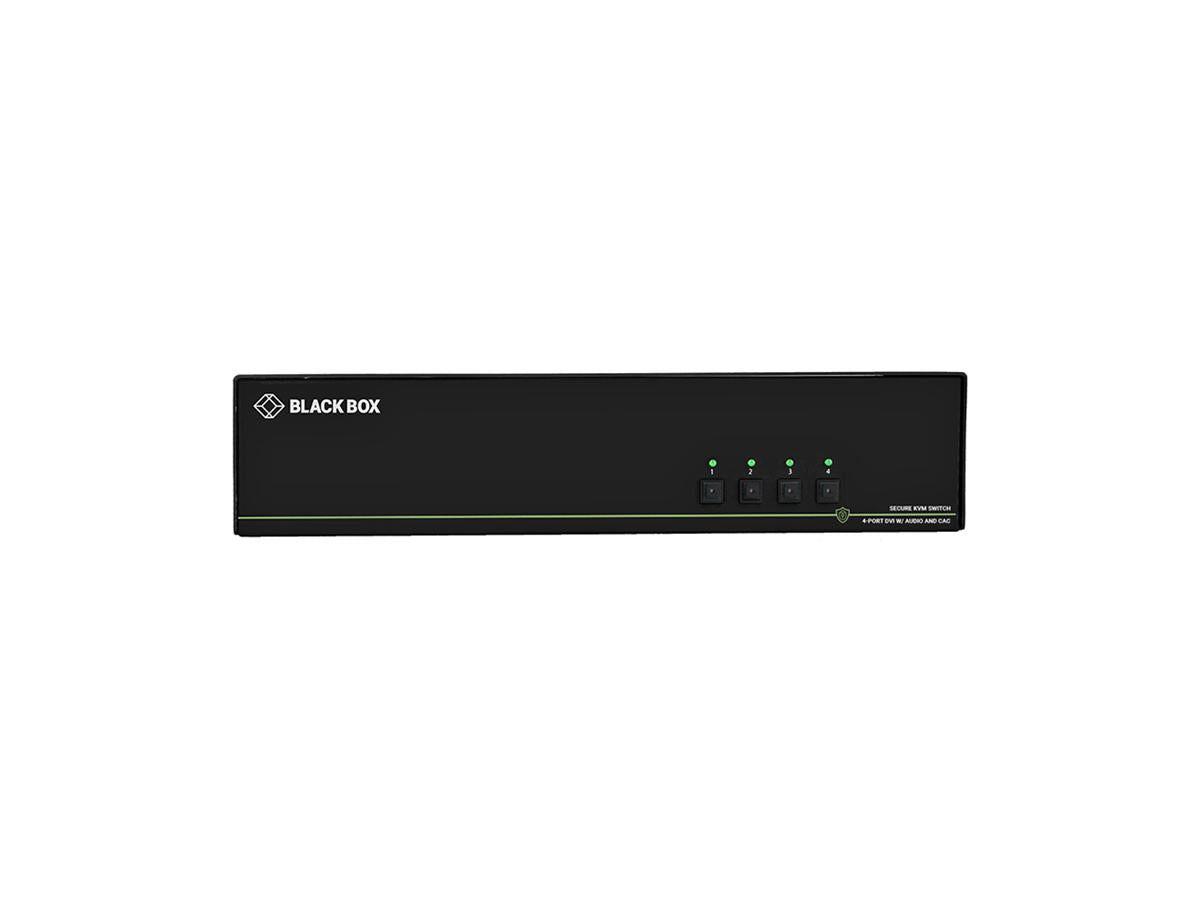 Black Box Corp Niap 3.0 Quad-Head, Hdmi, Cac, 4K, 4-Pt,