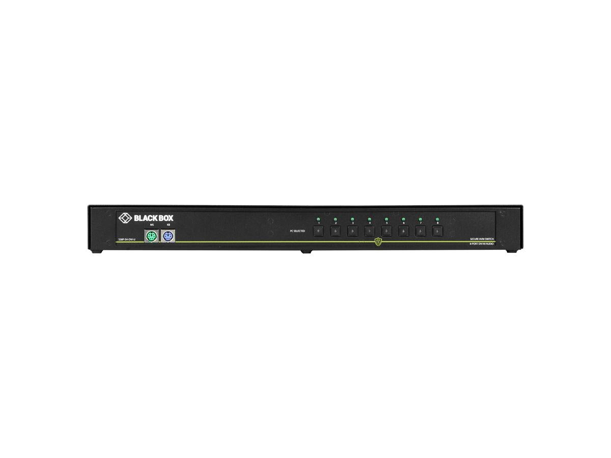 Black Box Corp Niap 3.0 Single-Head, Dvi-I, Ps/2, 8-Pt,