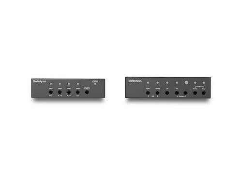 Kit extensor HDBaseT de múltiples entradas Startech.Com - Conmutador integrado