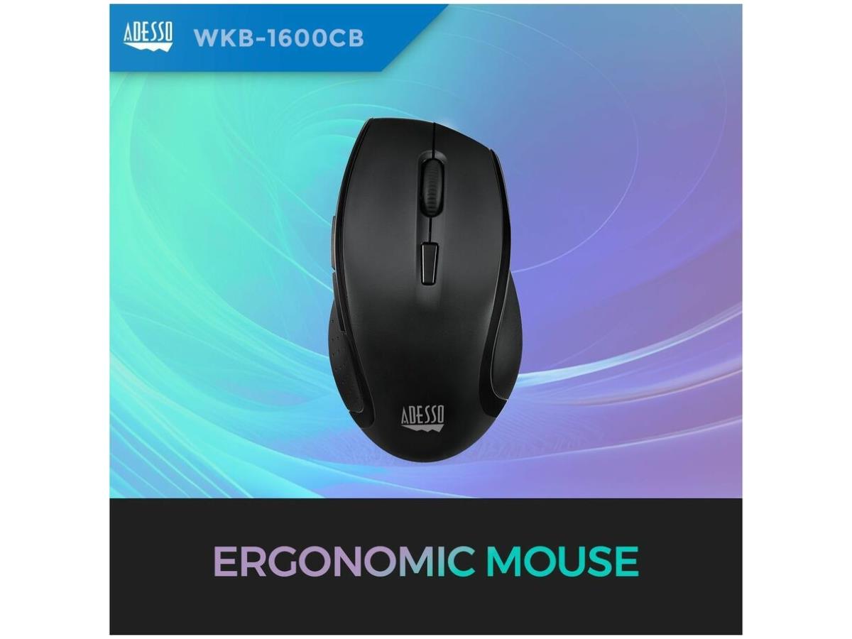 Combo clavier/micro ergonomique sans fil fin