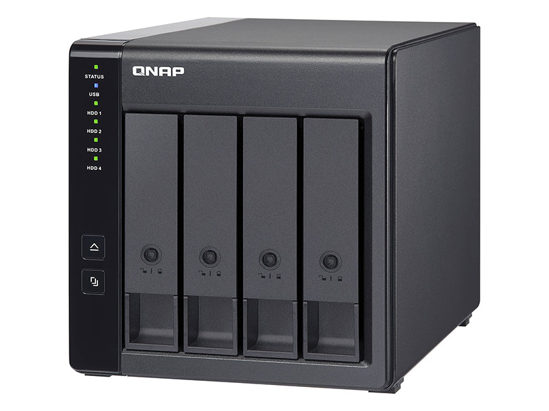 Carcasa RAID de hardware QNAP TR-004 de 4 bahías USB 3.0 tipo C (5 Gbps)