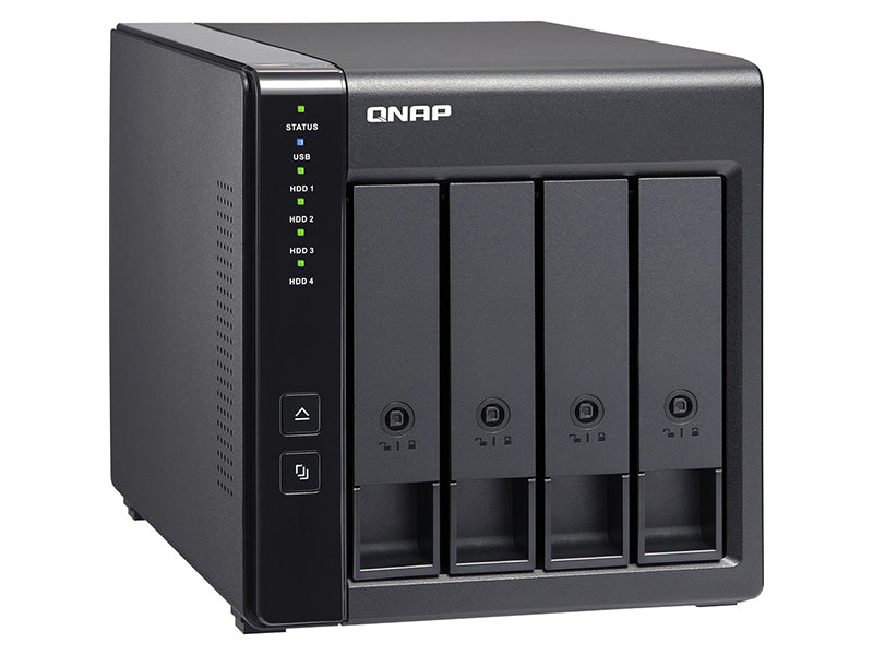 Carcasa RAID de hardware QNAP TR-004 de 4 bahías USB 3.0 tipo C (5 Gbps)
