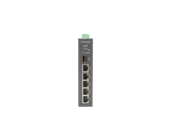 Black Box Corp 6P Fast Eth Ind Sw Poe+