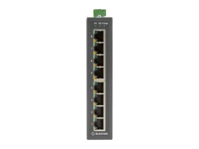 Conmutador rápido Ethernet industrial de 8 puertos Black Box Corp E