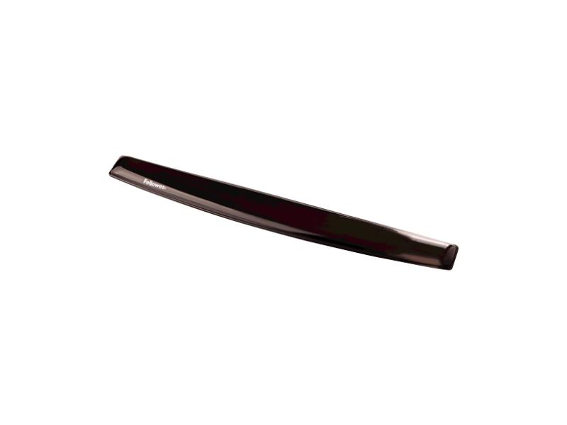 Soporte de muñeca para teclado Fellowes Crystals, color negro