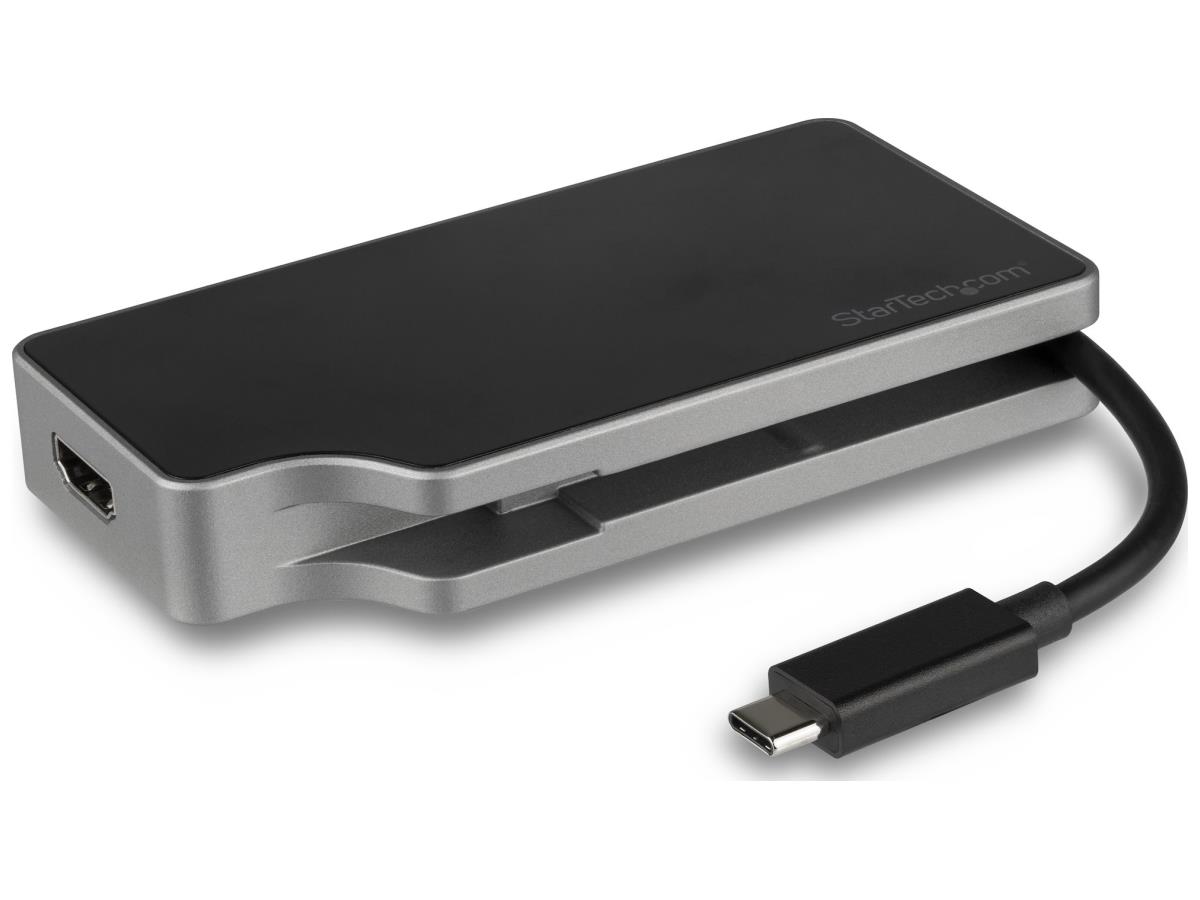 Startech.Com Usb C Multiport Video Adapter, 4K 60Hz Uhd Portable 5