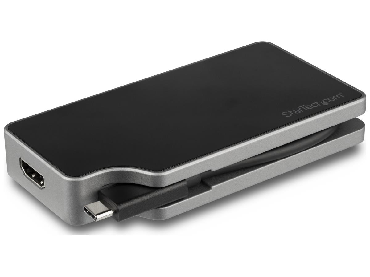 Startech.Com Usb C Multiport Video Adapter, 4K 60Hz Uhd Portable 5