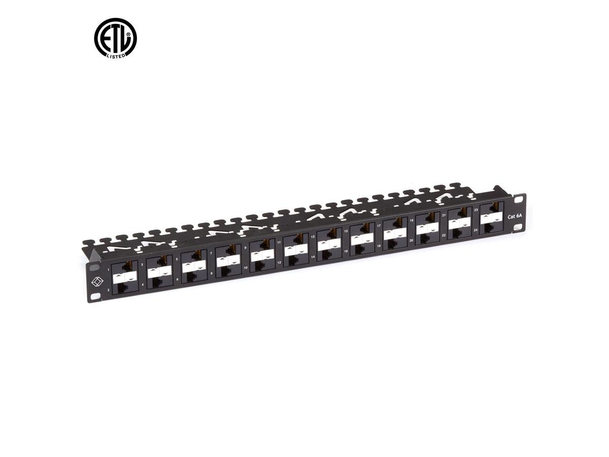 Black Box Corp Cat6A 110-Punchdown Component Panel