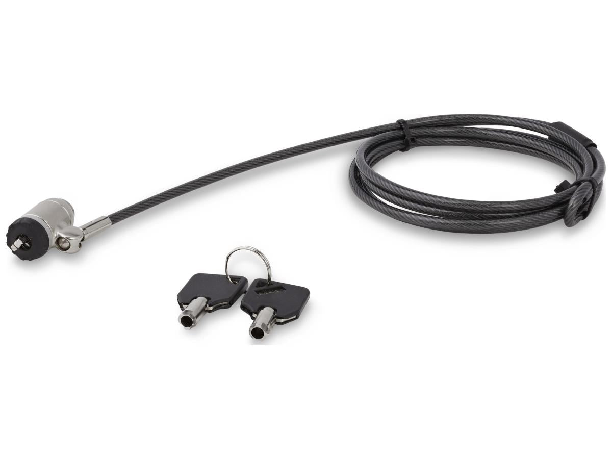 Candado con cable para portátil Startech.Com de 2 m (6 pies) con llaves, seguridad con llave
