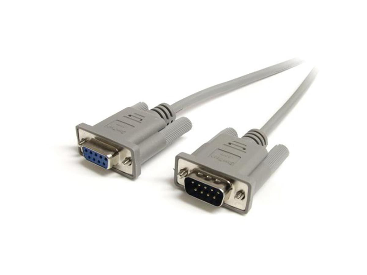 Cable serial directo Startech.Com de 1,8 m - DB9 macho a hembra (Mxt100)