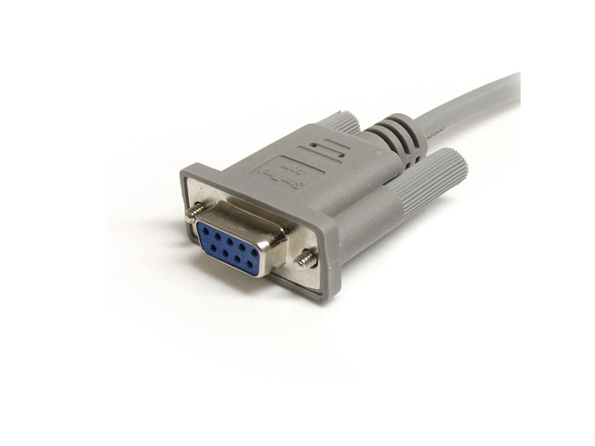 Cable serial directo Startech.Com de 7,6 m - DB9 macho a hembra - Serie
