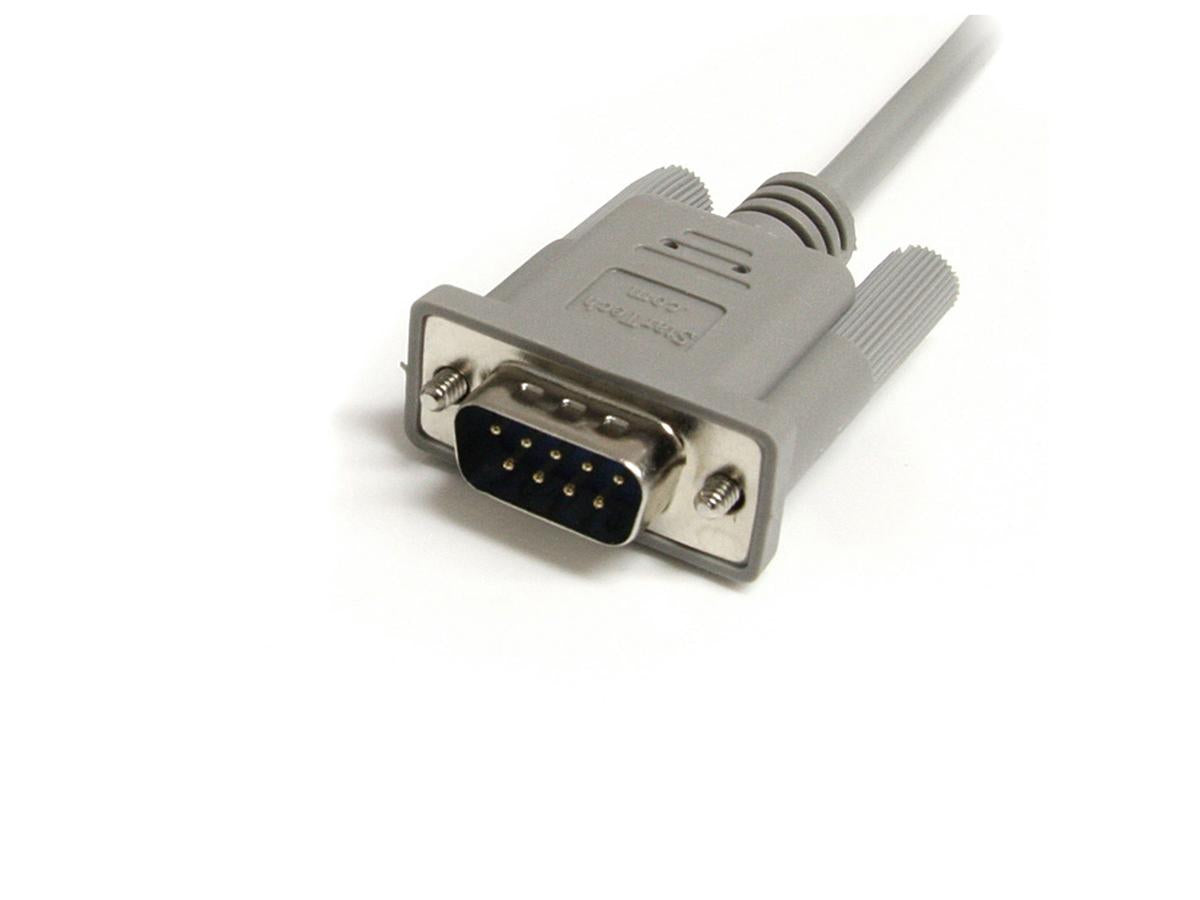 Cable serial directo Startech.Com de 7,6 m - DB9 macho a hembra - Serie