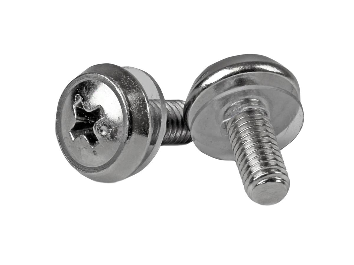 Tornillos de montaje M5 de Startech.Com para racks y gabinetes de servidores - 50