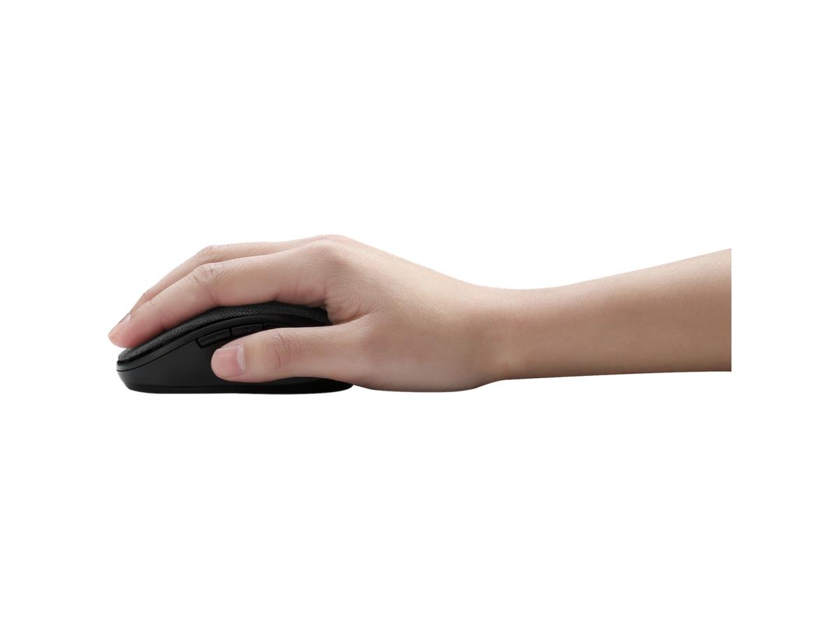 Mouse Wireless Fabric Optical Mini Blk