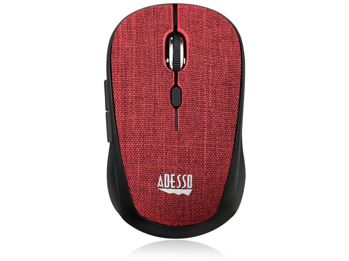 Mouse Wireless Fabric Optical Mini Red