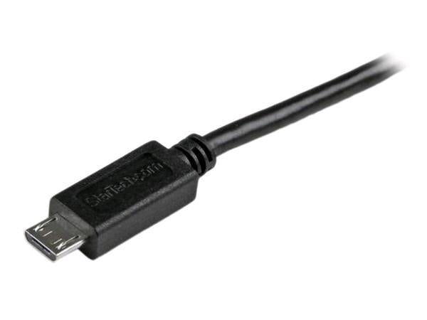 Cable de carga y sincronización micro USB Startech.Com de 3 m y 3 m de largo (macho a macho)