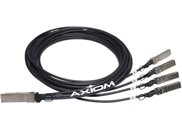 Axiom 40Gbase-Cr4 Qsfp+ To 4 10Gbase-Cu Sfp+ Passive Dac Oracle Co