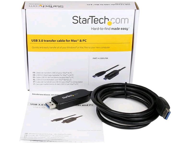 Startech.Com Usb 3.0 Data Transfer Cable For Windows & Mac - 2M (6