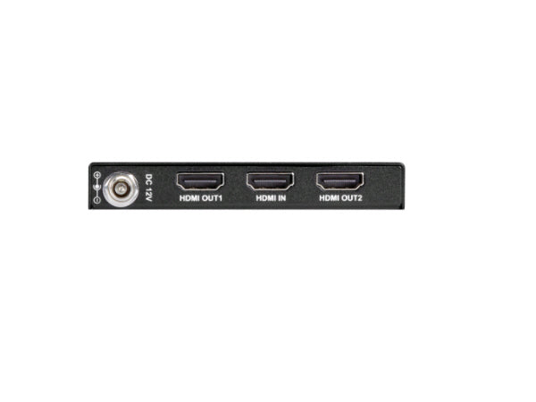 Divisor de 2 puertos Black Box Corp 4K 60 Hz