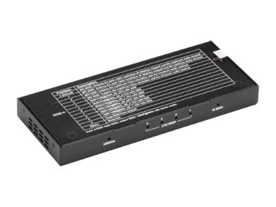 Divisor de 4 puertos Black Box Corp 4K 60 Hz 4:4:4 HDMI 2.0