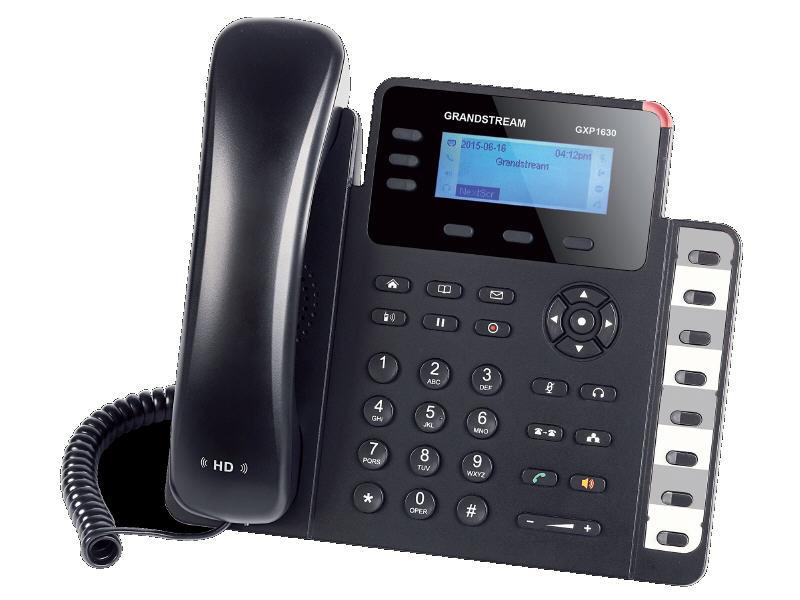 Grandstream 3 Lines, 3 Sip Accounts, Poe + Gige, 8 Blf