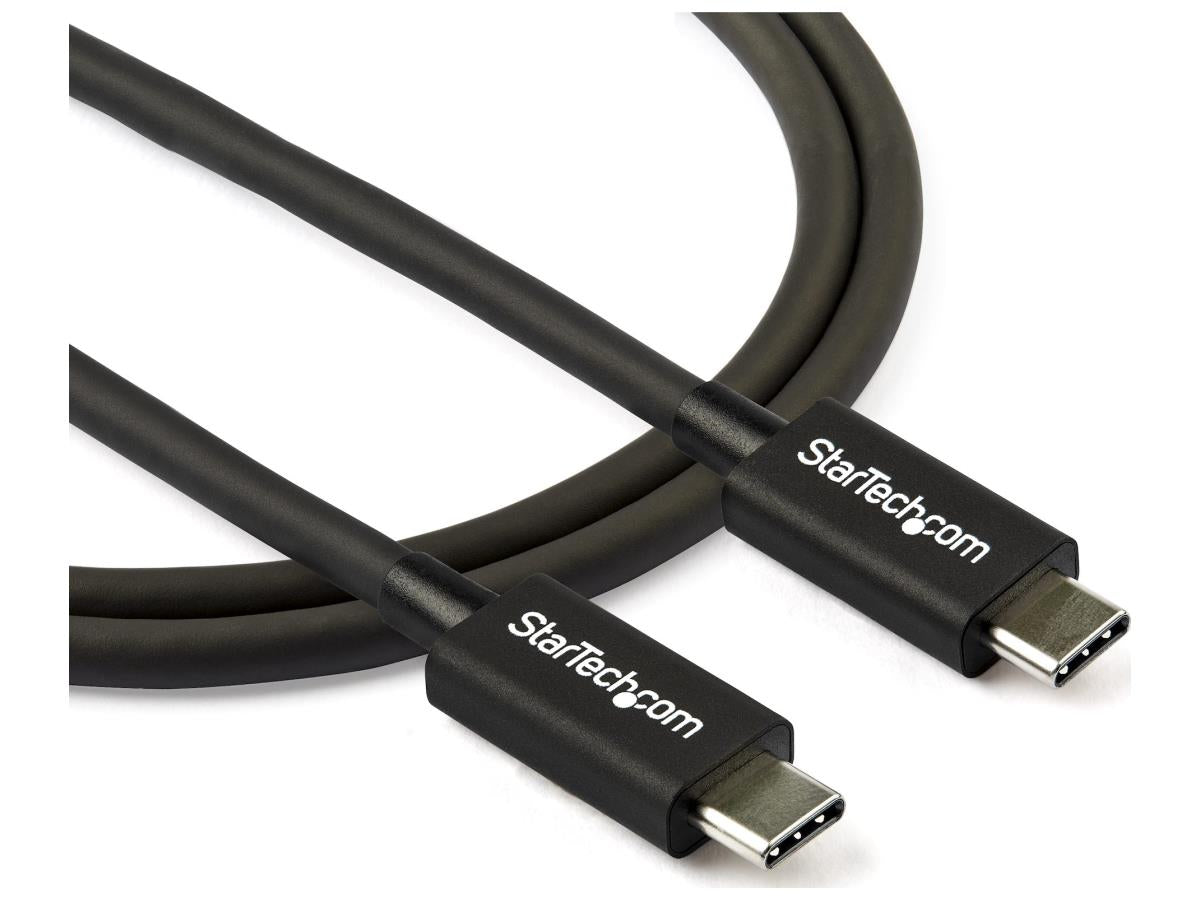 Cable Thunderbolt 3 de Startech.Com de 80 cm (2,6 pies), 40 Gbps, 100 W de potencia, 4K