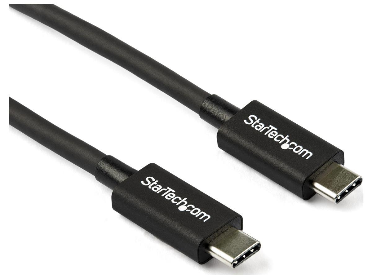 Cable Thunderbolt 3 de Startech.Com de 80 cm (2,6 pies), 40 Gbps, 100 W de potencia, 4K