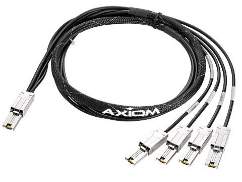 Axiom Mini-Sas High Density To 4X1 Mini-Sas Cable Hp Compatible 2M