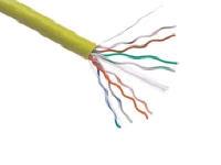 Carrete de cable Axiom Cat6 23 AWG, 4 pares, sólido, 550 MHz, plenum, 1000 F